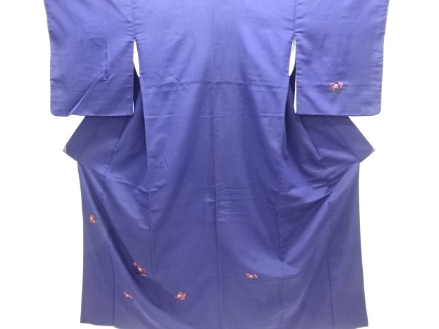 JAPANESE KIMONO / ANTIQUE KIMONO / TAISHO ROMAN STYLE / EMBROIDERY / ROSE